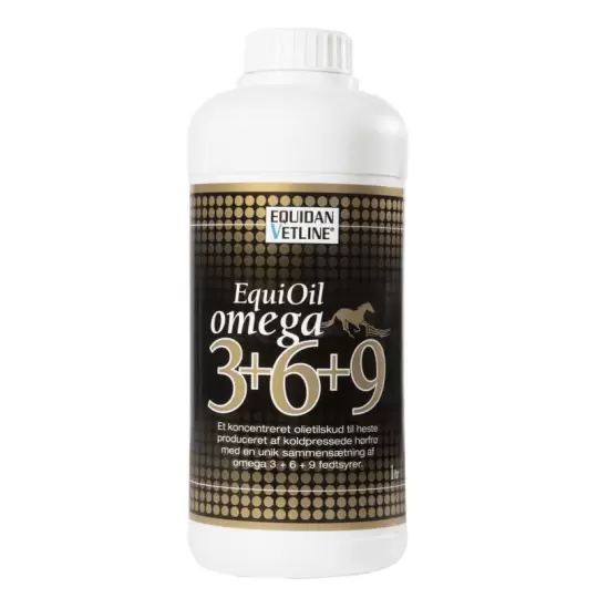 Equidan Vetline - EquiOil Omega 3+6+9 - 1000 ml
