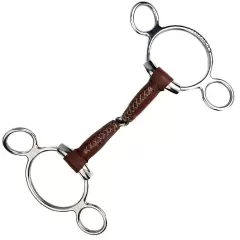 Metalab - Continental Gag Pinchless Leather 20 mm 2-ringsbid