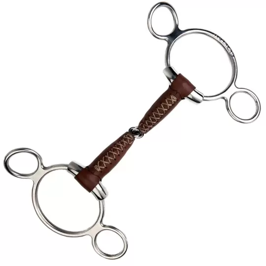 Metalab - Continental Gag Pinchless Leather 17 mm 2-ringsbid